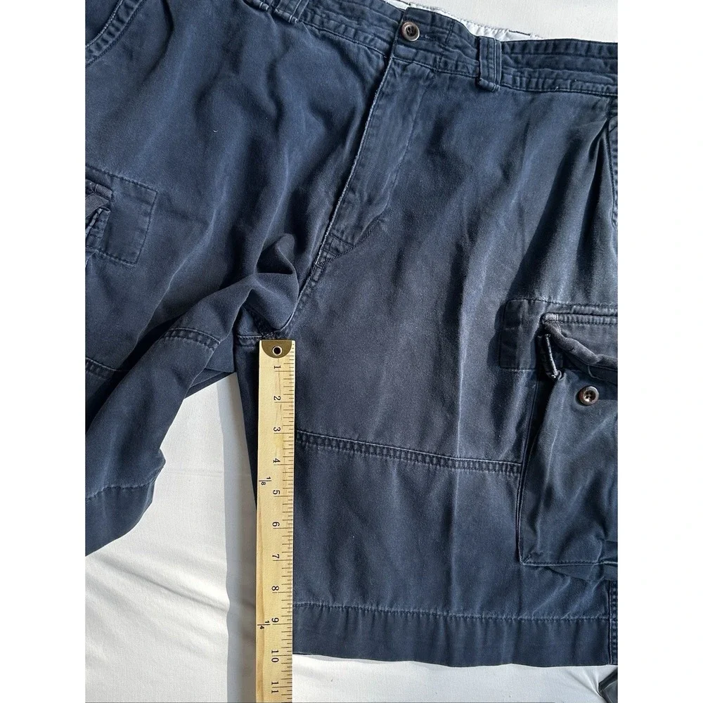 Vintage Polo Ralph Lauren Cargo Shorts Mens 38 Navy Military 9.5